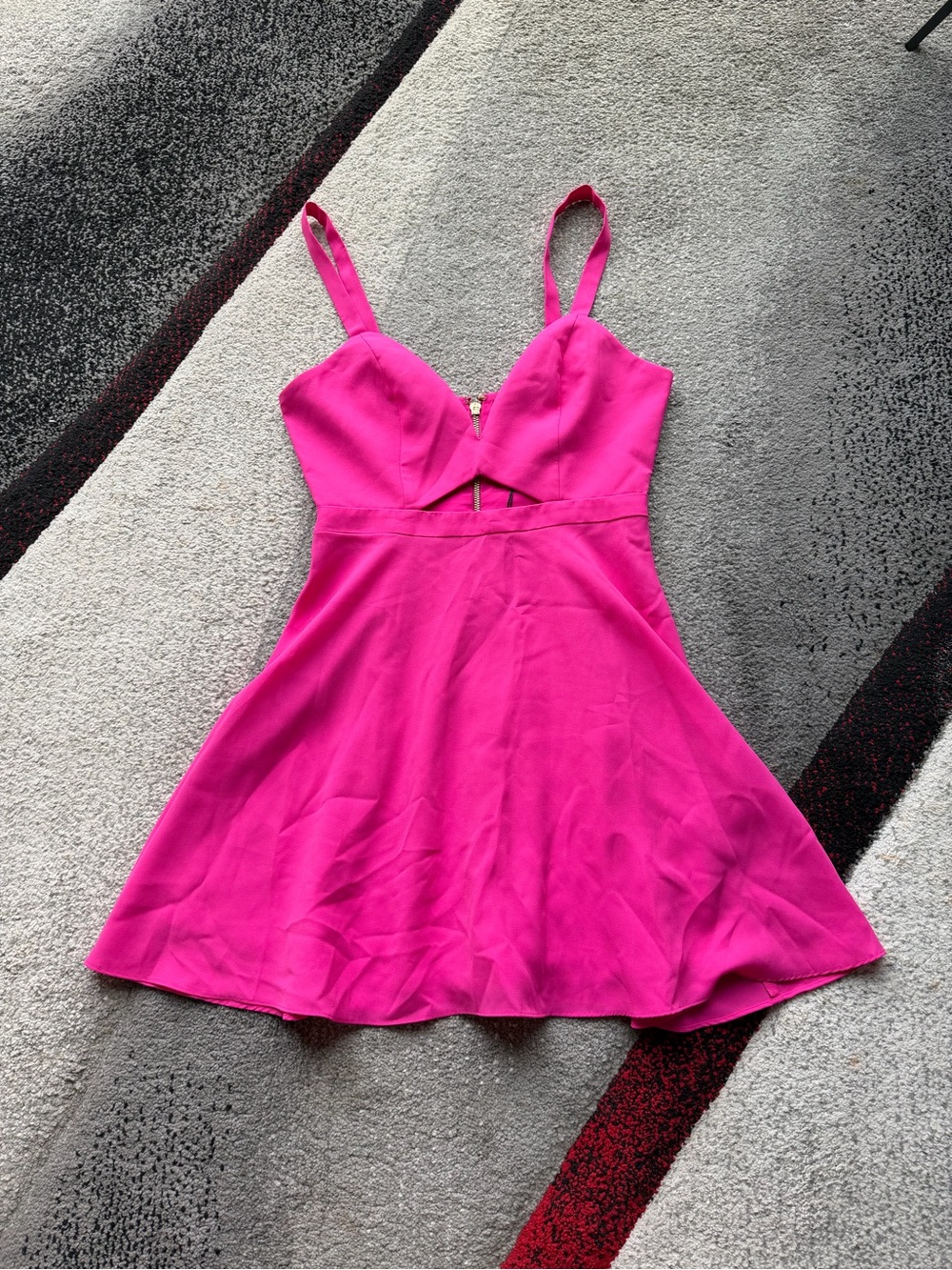 NBD X The Naven Twins Alright Sweetheart Fit & Flare Mini Dress